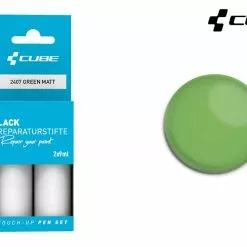Cube Lackreparaturstift Set GREEN Matt -Fahrradteile Verkaufsladen 2407