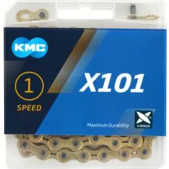 KMC X101 Singlespeedkette -Fahrradteile Verkaufsladen 443027 KMC X101 Singlespeedkette BX101G112 a