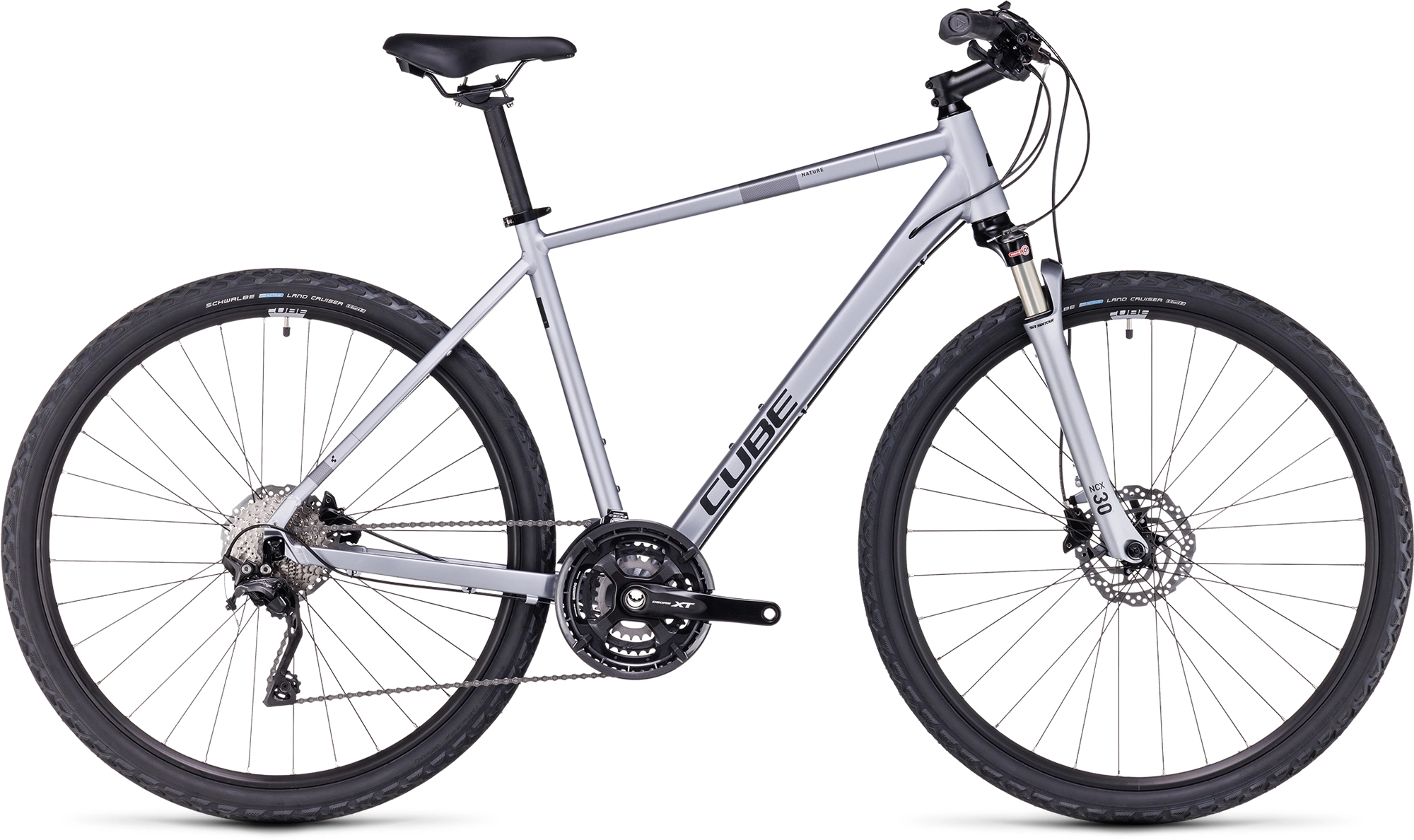 Cube Nature EXC Polarsilver´n´black 1 Cube Nature EXC Polarsilver´n´black