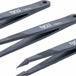 BGS Technic Kunststoff-Pinzetten-Satz 3-teilig