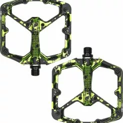 Fahrradteile Verkaufsladen -Fahrradteile Verkaufsladen CrankBrothers Stamp 7 LARGE SPLATTER GREEN