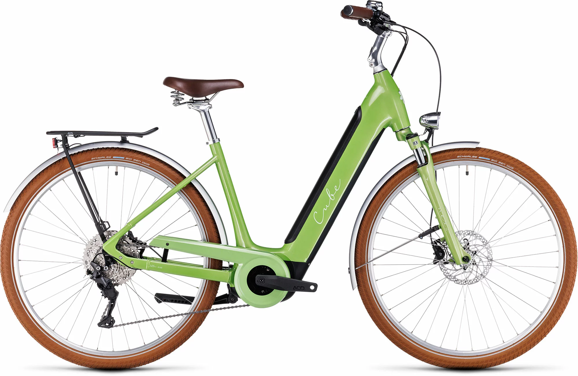 Cube Ella Ride Hybrid 500 Easy Entry Green´n´green 1 Cube Ella Ride Hybrid 500 Easy Entry Green´n´green