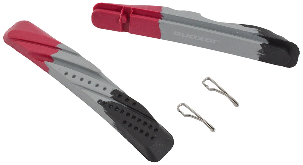 Quaxar Air-Flow MTB Cartridge Ersatzbeläge Schwarz 1 Quaxar Air-Flow MTB Cartridge Ersatzbeläge Schwarz