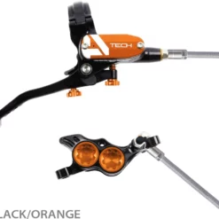 HOPE Tech 4 E4 Stahlflex Scheibenbremse - Hebel Rechts -Fahrradteile Verkaufsladen Hope T4E4 20114399 Tech 4 E4 Stahlflex Scheibenbremse hinten rechts 4dhDPphT19AVWY