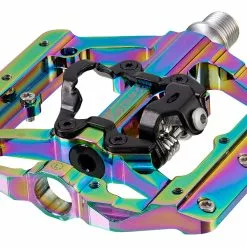 Katana X-Blade Twin Kombipedale -Fahrradteile Verkaufsladen Katana X Blade Twin Kombipedale oilslick a