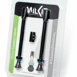 MilKit Valve Pack Tubeless Ventile -Fahrradteile Verkaufsladen MilKit Valve Pack Tubeless Ventile 75