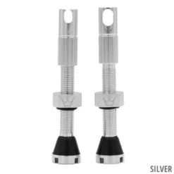 Peaty's Chris King MK2 Tubeless 42mm Ventile -Fahrradteile Verkaufsladen Peaty s Chris King MK2 Tubless Ventile 42mm PE PTV2 42 VLT 4 Silver