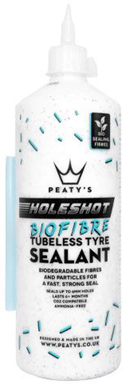 Peaty's Holeshot BioFibre Tubeless Tyre Sealant 3 Peaty's Holeshot BioFibre Tubeless Tyre Sealant – Bild 3