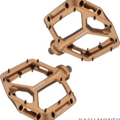 Race Face Atlas AM22 Plattformpedale -Fahrradteile Verkaufsladen Race Face PD22ATLASKGLD 20116440 Atlas AM22 Plattformpedale 5