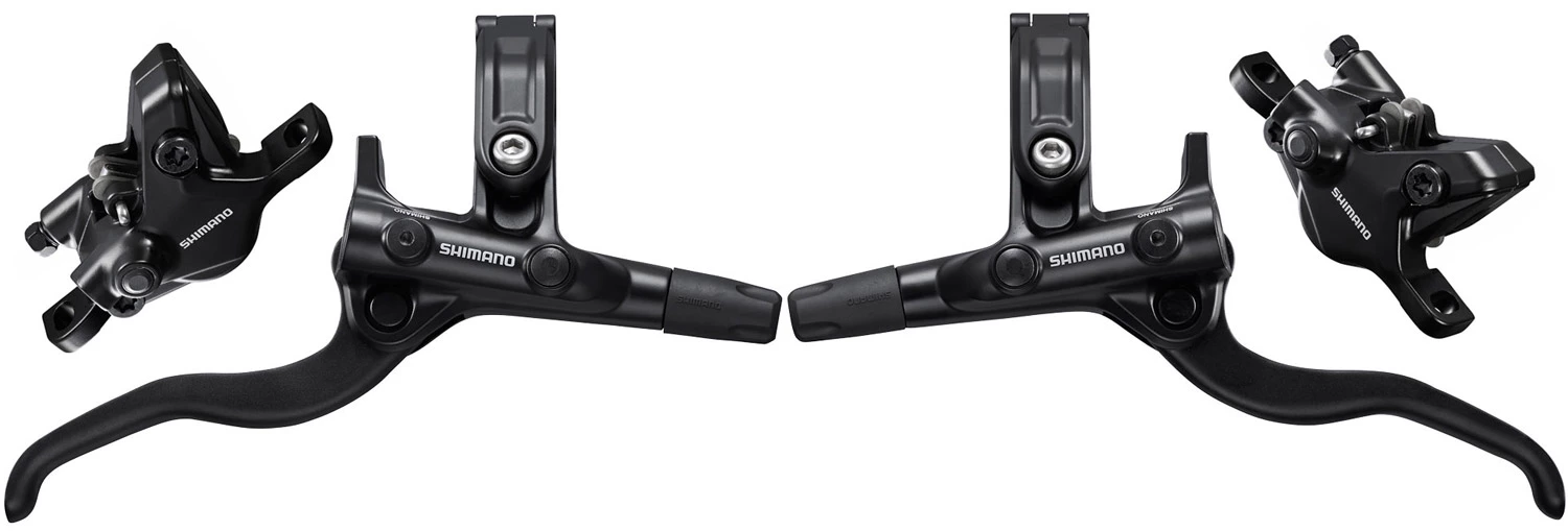 Shimano DEORE BL-M4100/BR-MT410 Scheibenbremsen-Set 1 Shimano DEORE BL-M4100/BR-MT410 Scheibenbremsen-Set