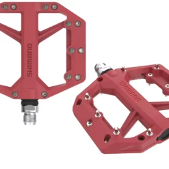 Shimano PD-GR400 Plattformpedale -Fahrradteile Verkaufsladen Shimano PD GR400 Plattformpedale red EPDGR400R