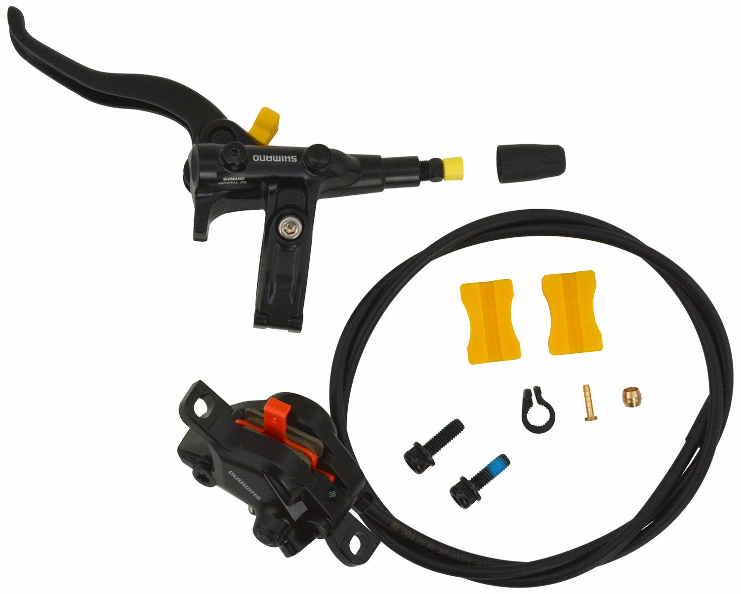 Shimano DEORE BL-M4100/BR-MT410 Scheibenbremsen-Set 2 Shimano DEORE BL-M4100/BR-MT410 Scheibenbremsen-Set – Bild 2