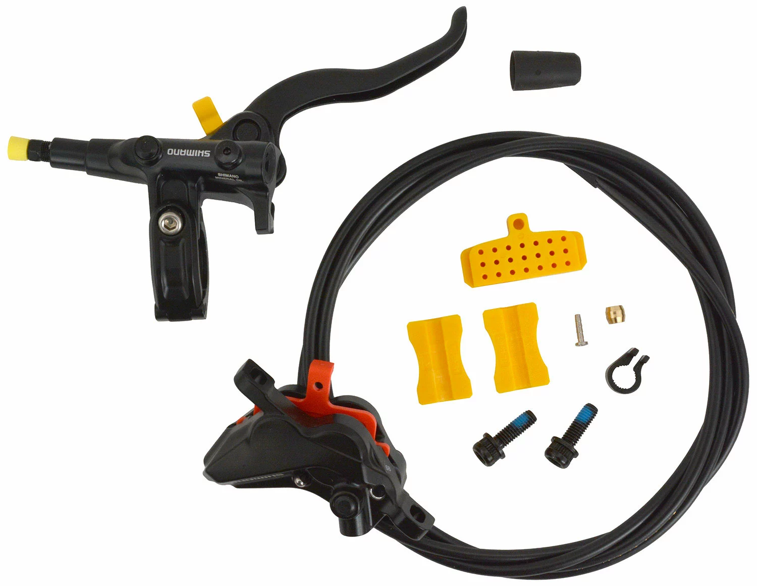 Shimano DEORE BL-M4100/BR-MT420 Scheibenbremse 1700mm Hinten 2 Shimano DEORE BL-M4100/BR-MT420 Scheibenbremse 1700mm Hinten – Bild 2