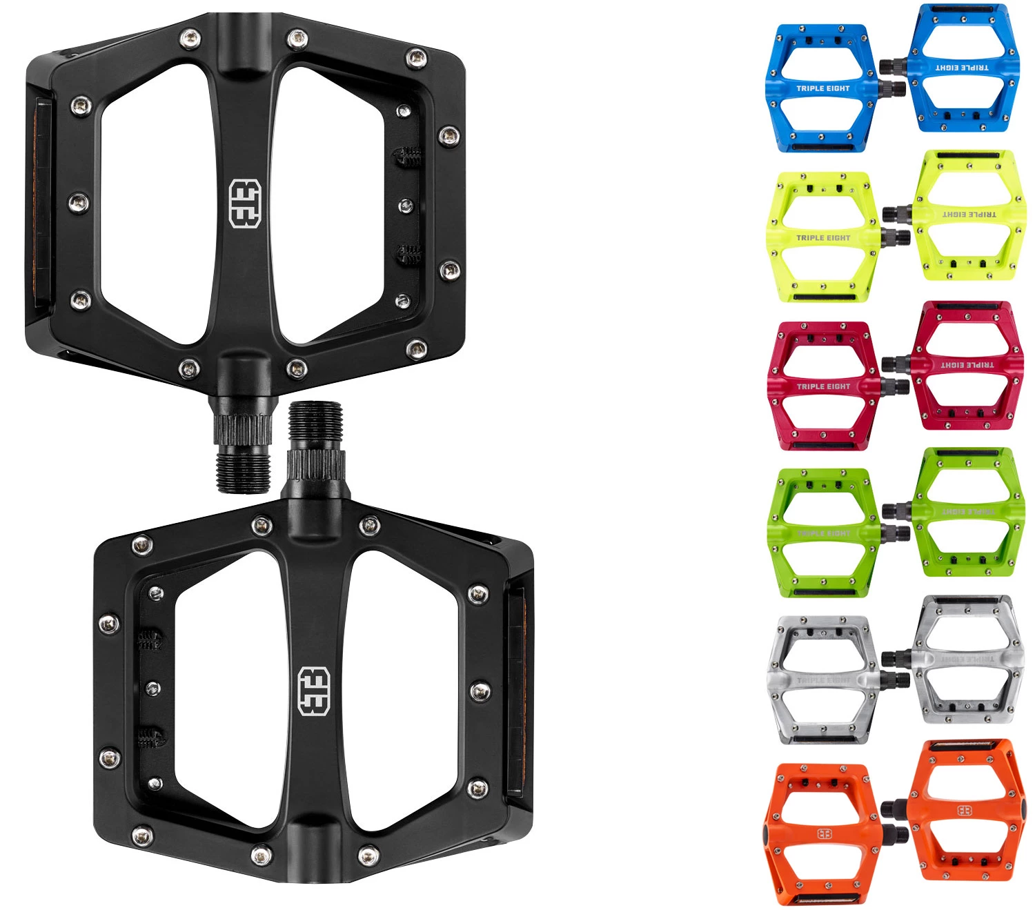 Triple Eight CMPT Flat Plattformpedale 1 Triple Eight CMPT Flat Plattformpedale