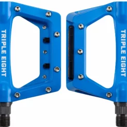 Triple Eight CMPT Flat Plattformpedale 10 Triple Eight CMPT Flat Plattformpedale -Fahrradteile Verkaufsladen TRIPLE EIGHT CMPT Flat Pedale blau 6577 a