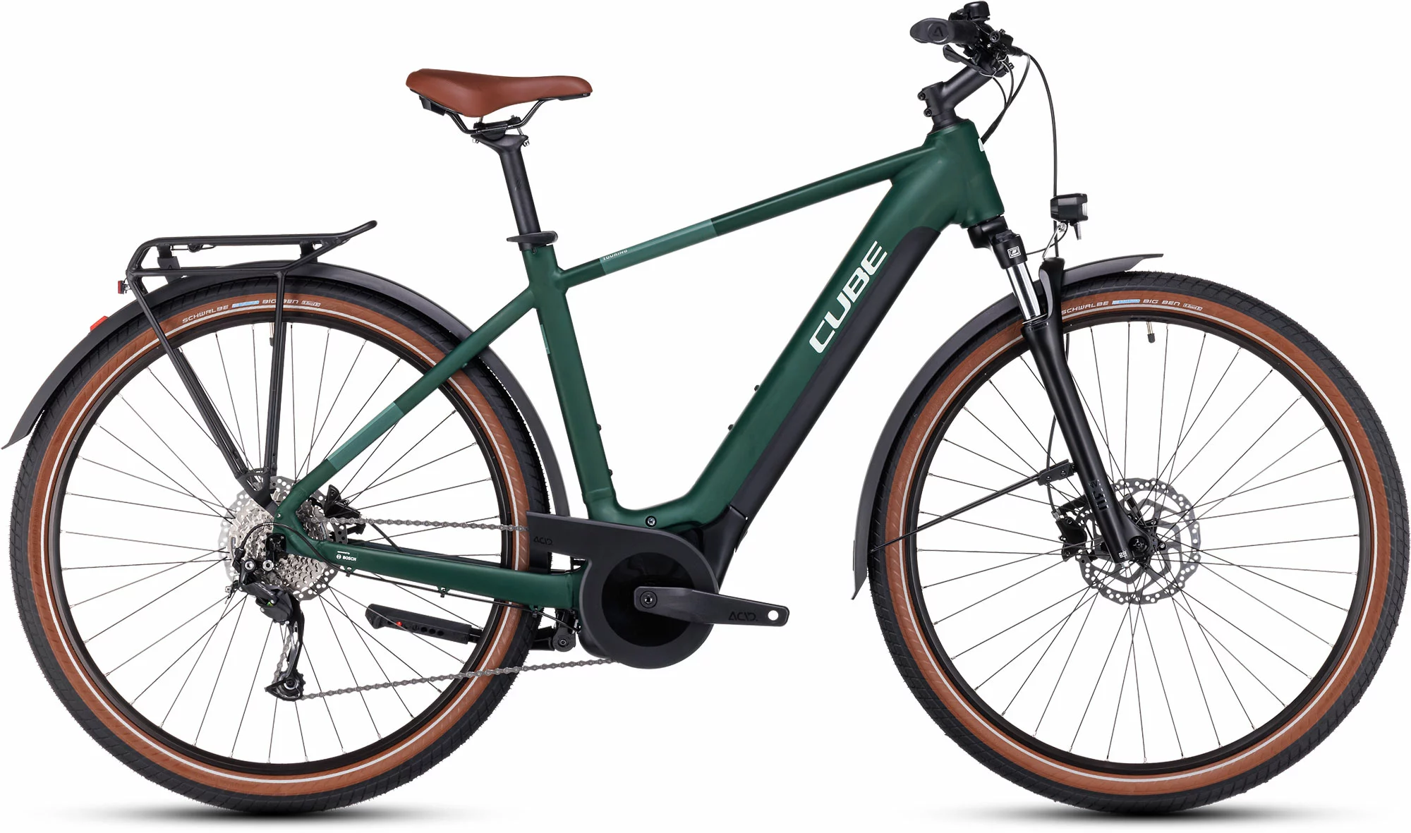 Cube Touring Hybrid ONE 625 Darkgreen´n´green 1 Cube Touring Hybrid ONE 625 Darkgreen´n´green