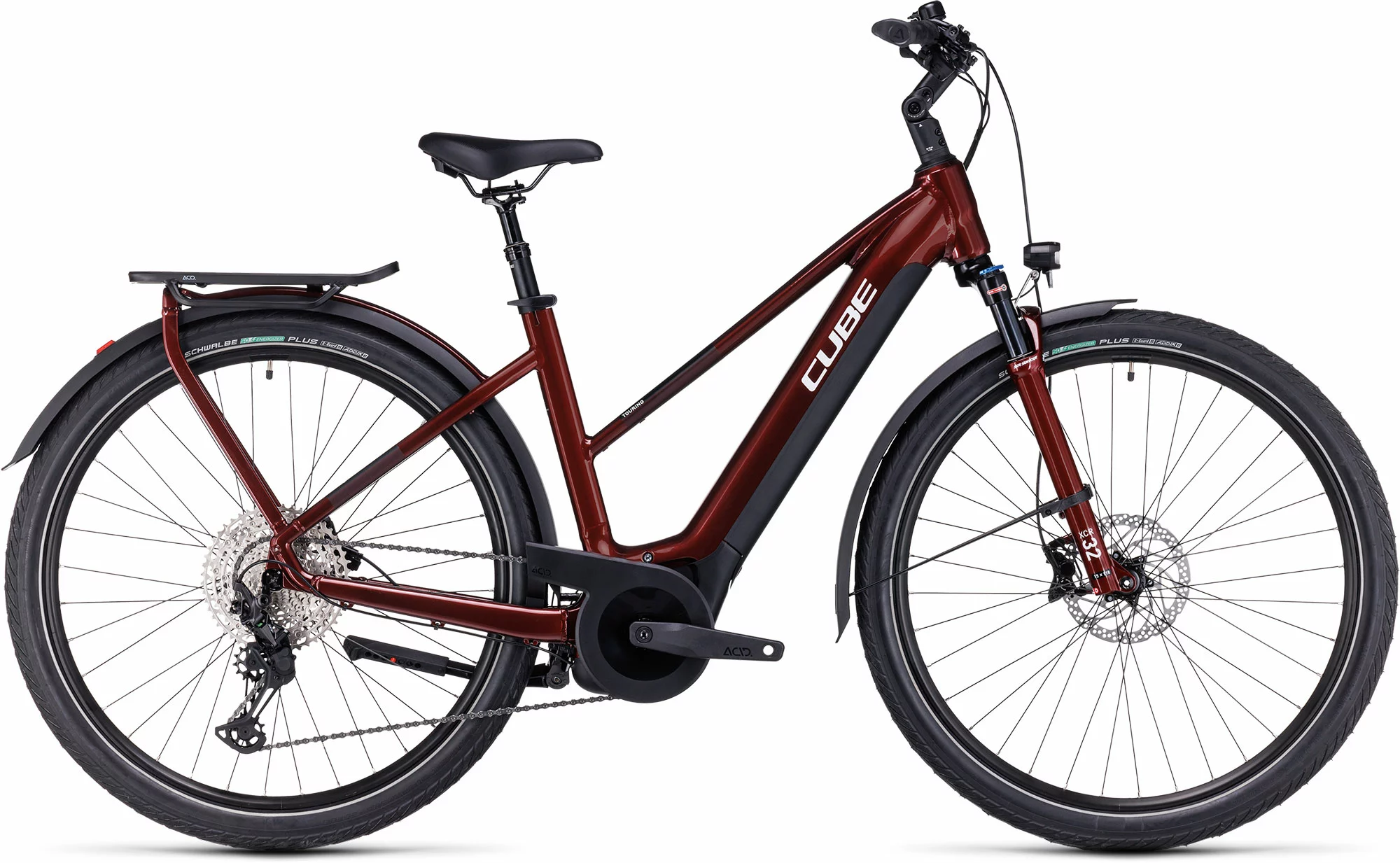 Cube Touring Hybrid EXC 625 Lady Red´n´white 1 Cube Touring Hybrid EXC 625 Lady Red´n´white