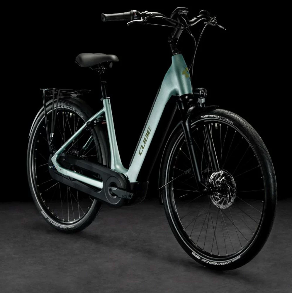 Cube Supreme Hybrid EX 625 Easy Entry Green´n´olive 2 Cube Supreme Hybrid EX 625 Easy Entry Green´n´olive – Bild 2