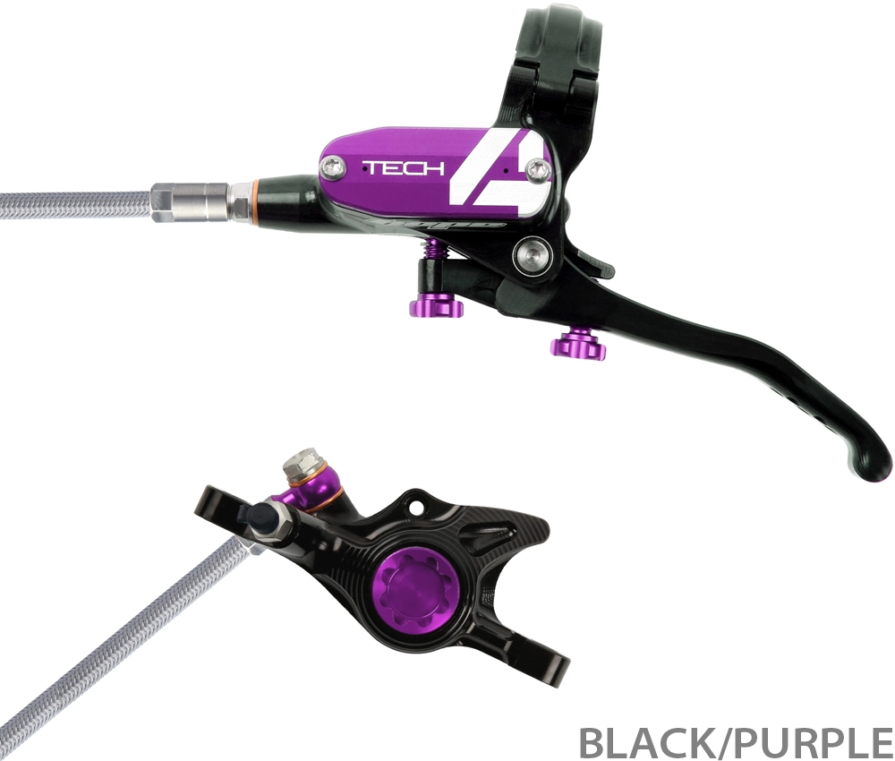 HOPE Tech 4 X2 Stahlflex Scheibenbremse - Hebel Links 6 HOPE Tech 4 X2 Stahlflex Scheibenbremse - Hebel Links – Bild 6