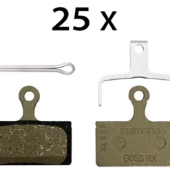 Shimano G05S-RX Resin Disc Beläge (25er Werkstattverpackung)